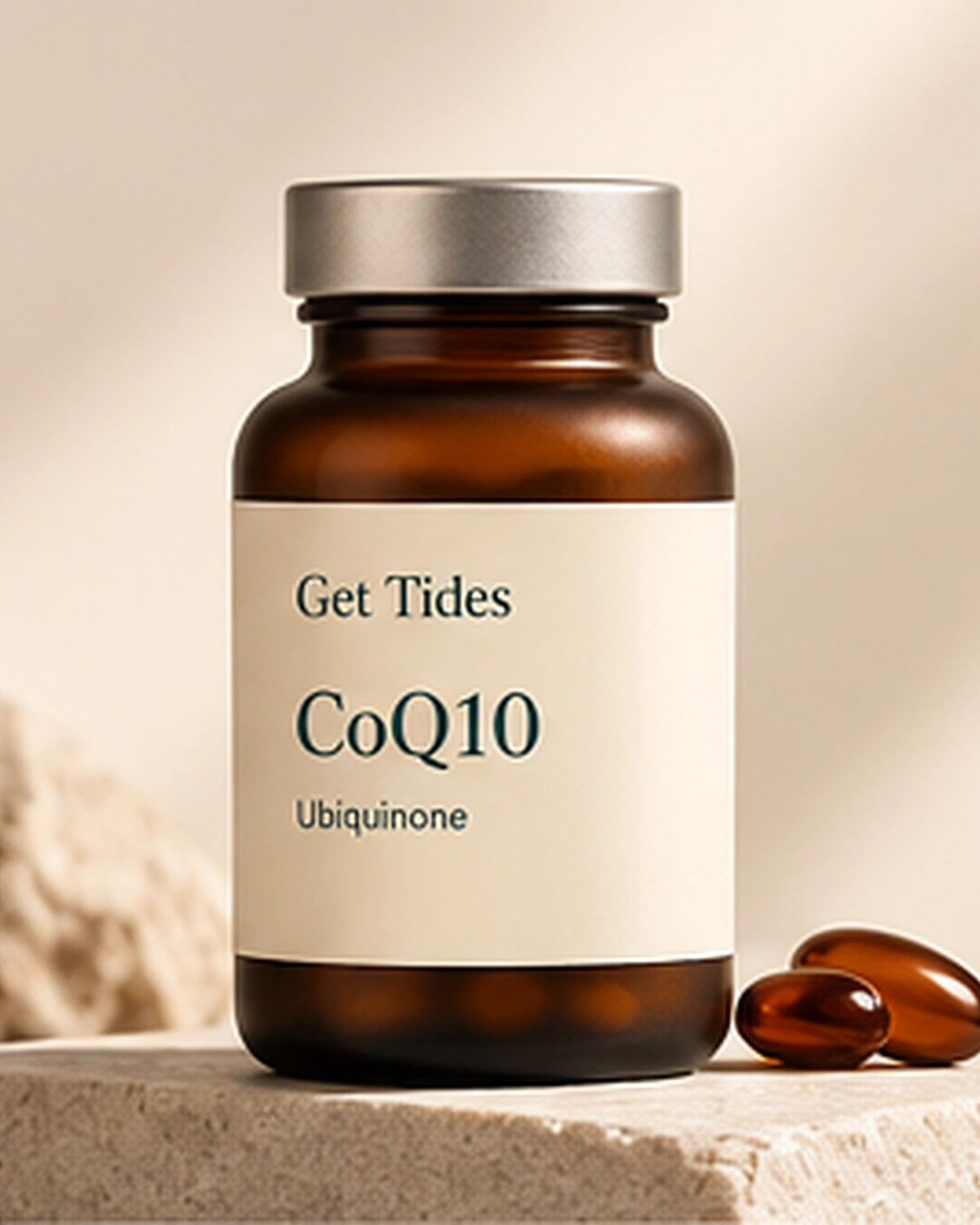 Get Tides CoQ10 (oral) treatment packaging.