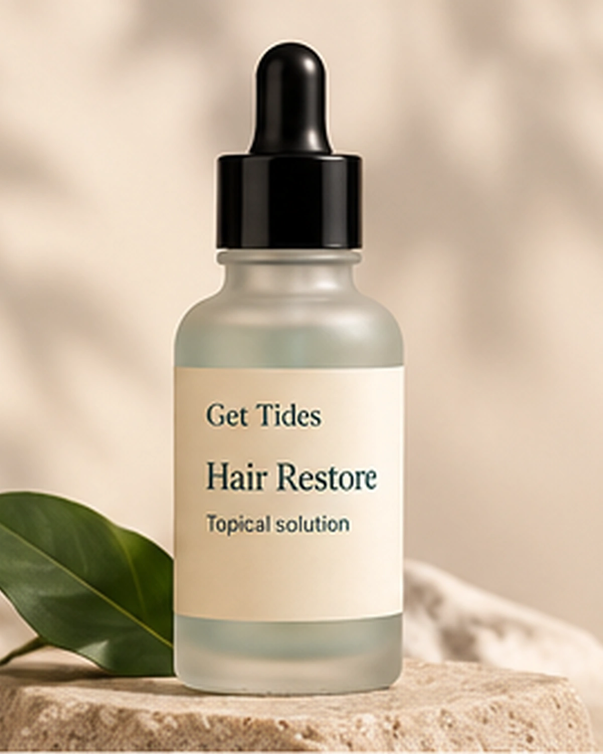 Get Tides Hair-Restore Topical Solution treatment packaging.
