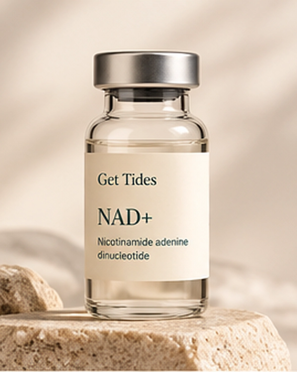 Get Tides NAD+ treatment packaging.