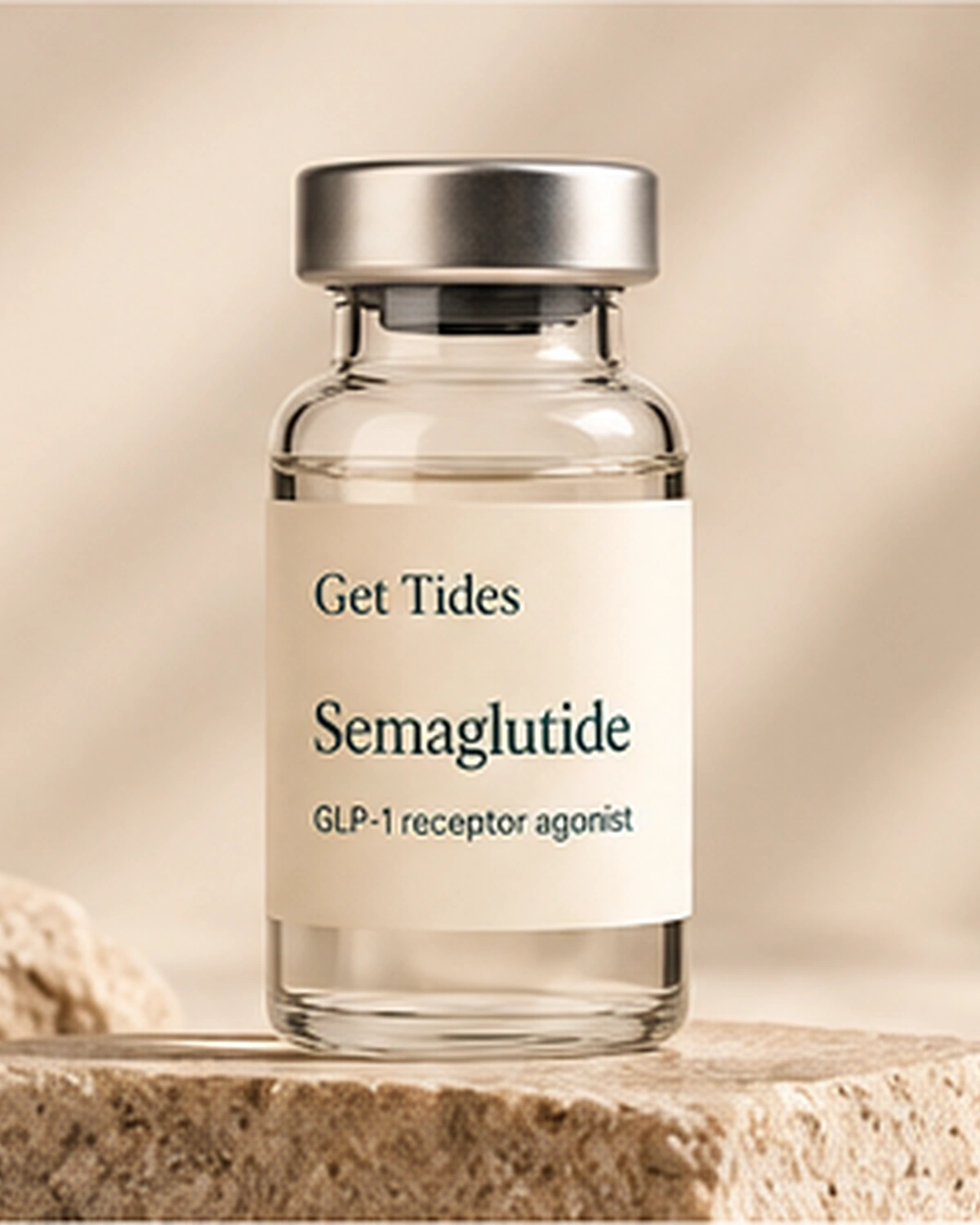 Get Tides Semaglutide treatment packaging.
