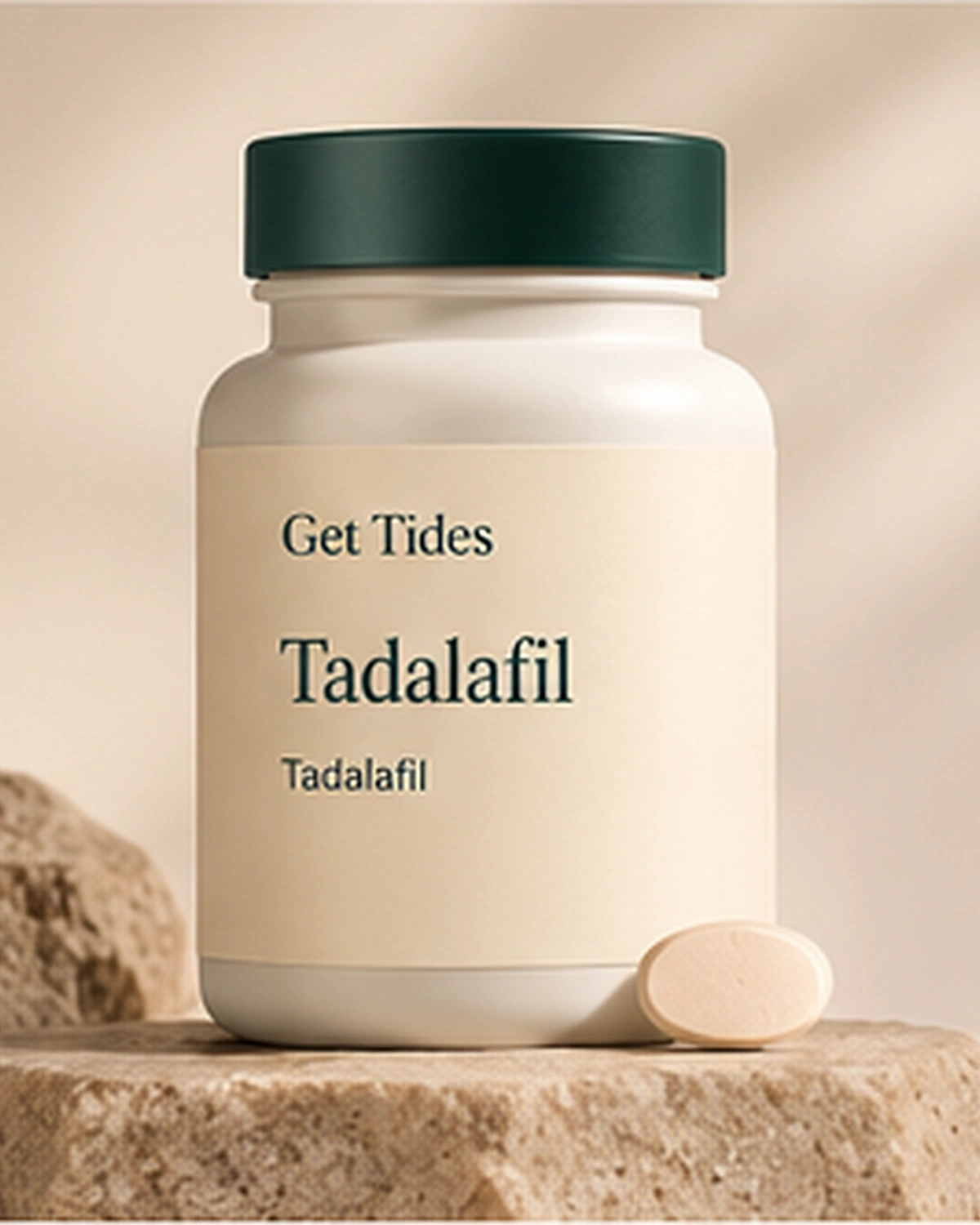 Get Tides Tadalafil treatment packaging.