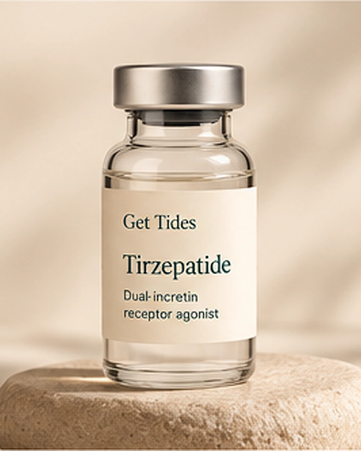 Get Tides Tirzepatide treatment packaging.